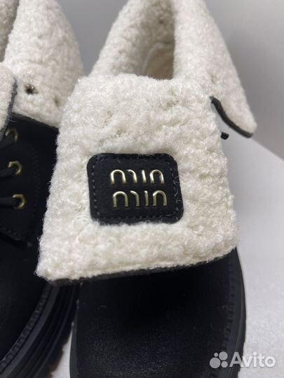 Ботинки зимние Miu Miu (25 см)