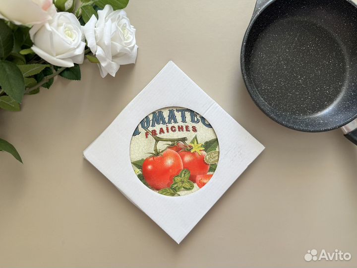 Подставка под горячее Черри 20см новая