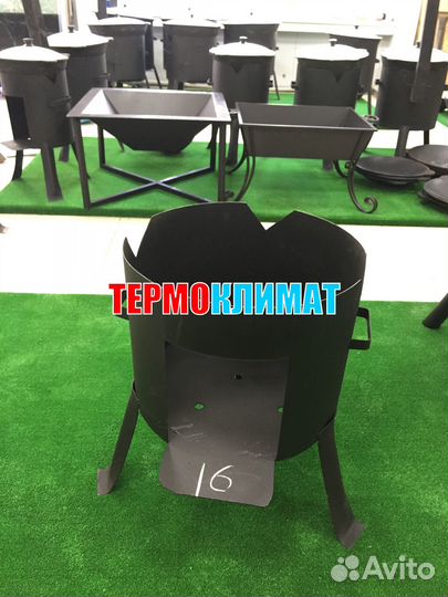Очаг, печь под казан 16л