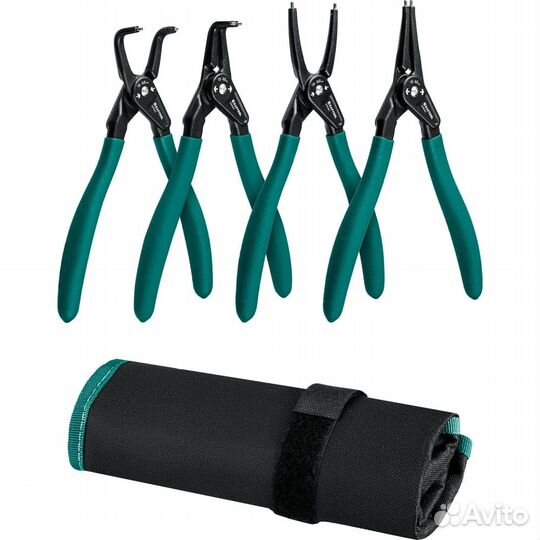 Набор съемников стопорных колец kraftool 22812-H4