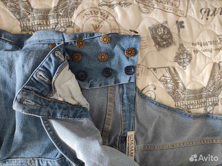 Комбинезон джинсовый для беременных