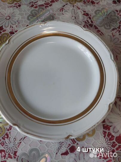 Фарфоровые тарелки СССР