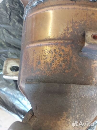 Коллектор LADA vesta 1.6 с метал. катализатором