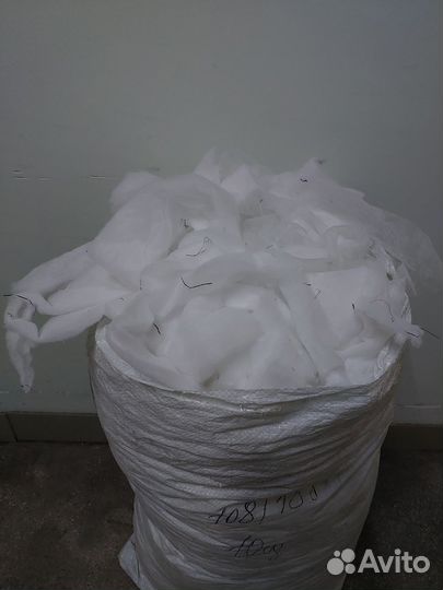 Продам обрезки синтепона