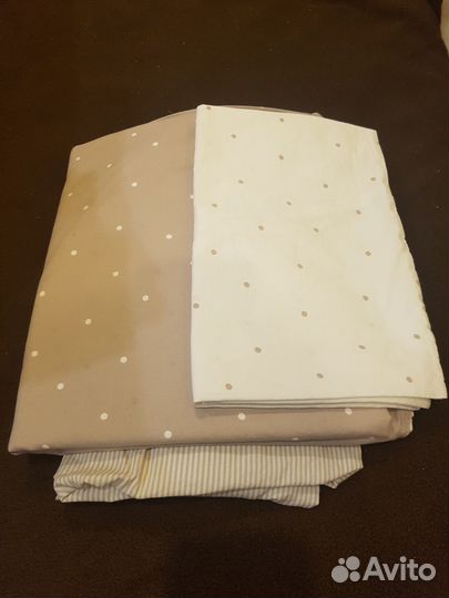 Новое Детское белье 120 60 IKEA и бортики