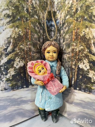 Ватная игрушка