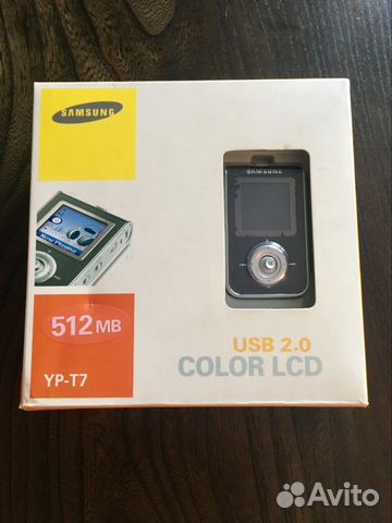 MP3 плеер samsung YP-T7