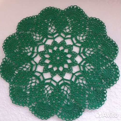 Зеленая салфетка