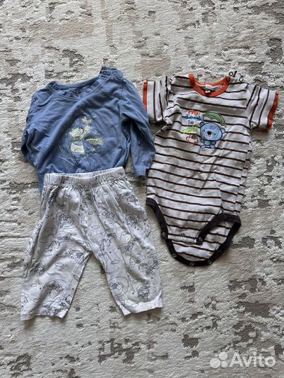 Детские вещи пакетом 74-80