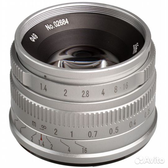 Объектив 7artisans 35mm F1.4 APS-C Sony E сер