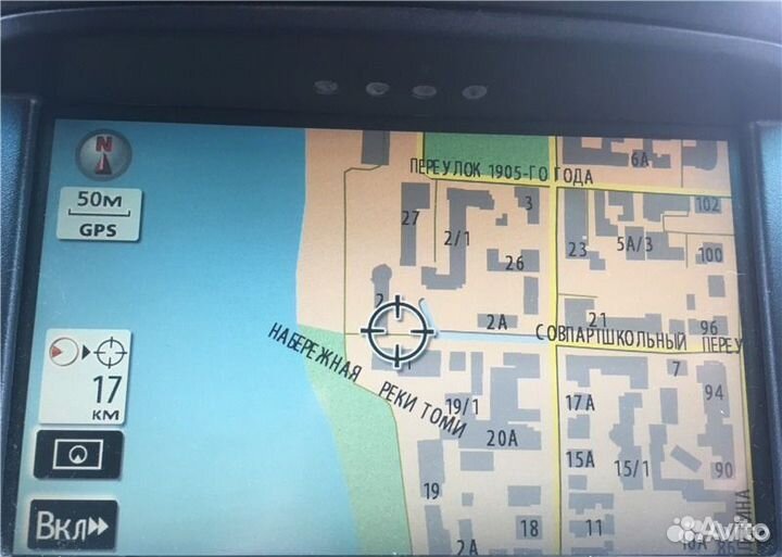 Диск навигации Toyota Lexus Gen5 E1F 2017-2018