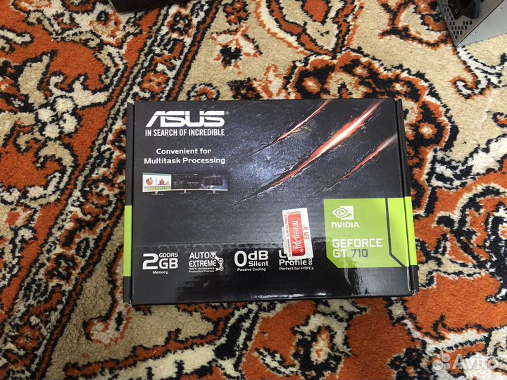 Видеокарта asus gt710