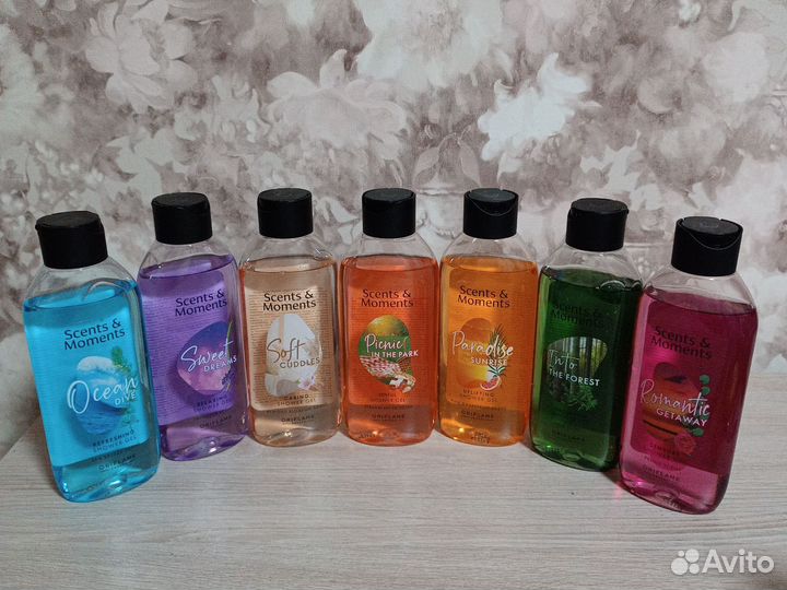 Гель, шампунь, мыло, лосьон орифлэйм