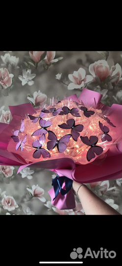 Букет из бабочек
