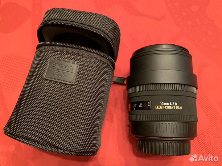 Объектив sigma fisheye for canon