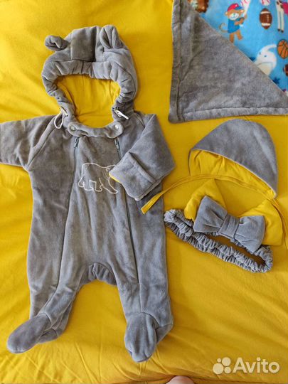 Комплект на выписку для мальчика