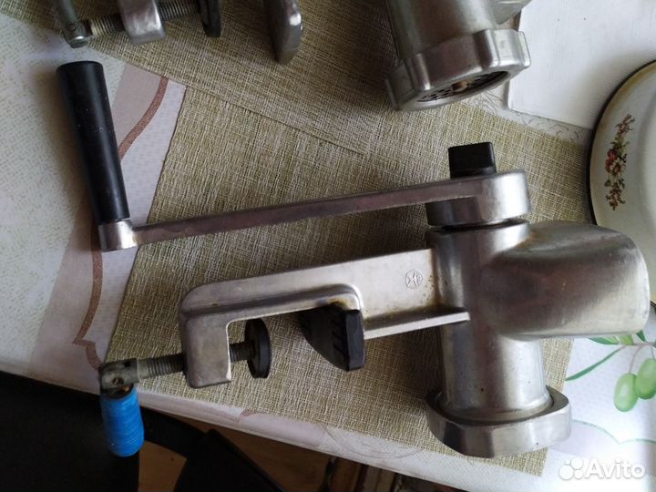 Мясорубка ручная ссср,мелочи для кухни