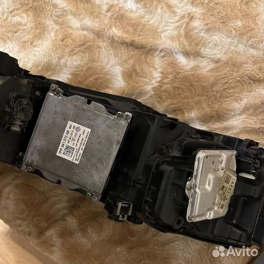 Фары на Ауди Q7 2016г Фул лед