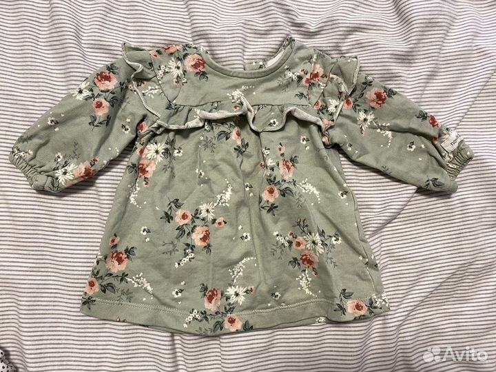 Вещи 1-2 месяца для девочки 56 р