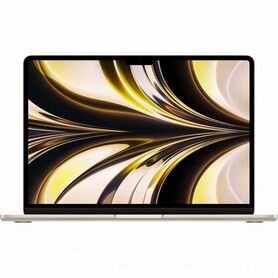 Ноутбук Apple MacBook Air 13 (M2, 2022) 8 гб, 256 гб SSD, Starlight MLY13