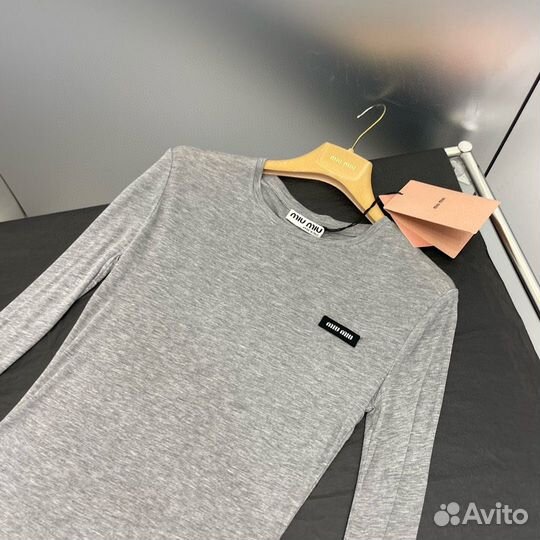 Лонгслив miu miu премиум