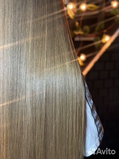 Кератиновое выпрямление волос