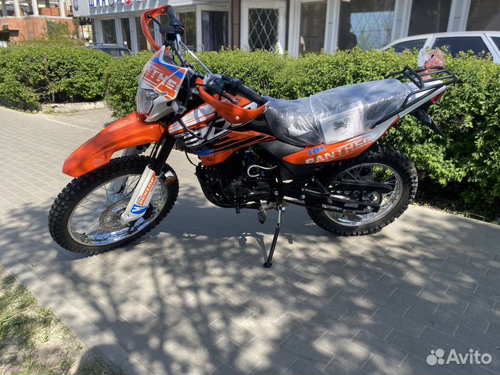 Новый мотоцикл panther 300 2023 оранжевый
