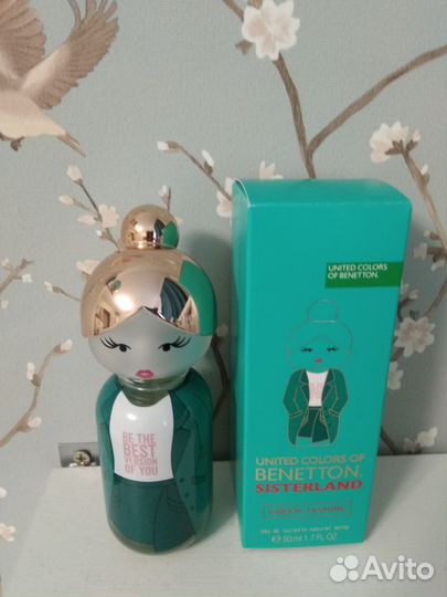 Духи Sisterland Green Jasmine Benetton