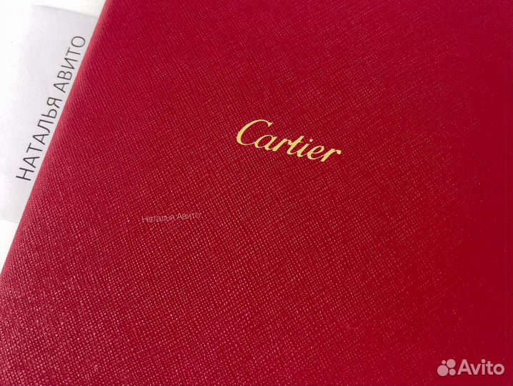 Блокнот ежедневник Cartier картье