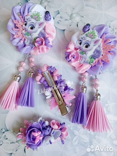 Бантики, заколочки, зажимы из фоамирана