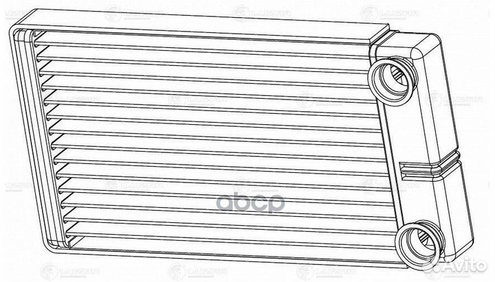 Радиатор печки УАЗ 3163 Патриот (09.2016) A/C