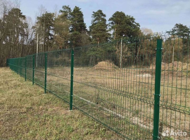 3Д сетка гиттер для забора