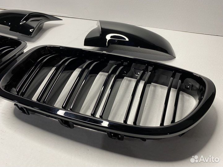 BMW 5 F10\F11 Mlook ноздри + крышки зеркал LCI