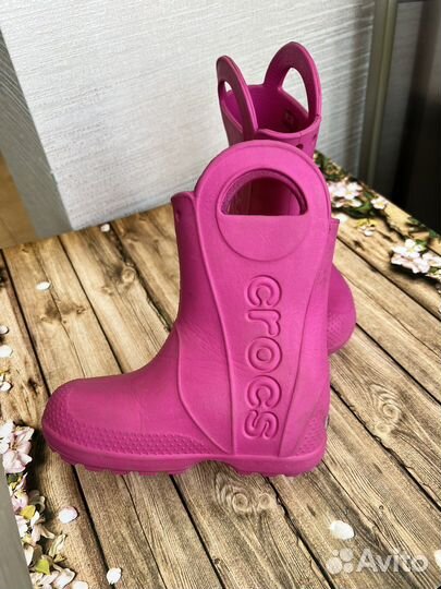 Резиновые сапоги crocs c10
