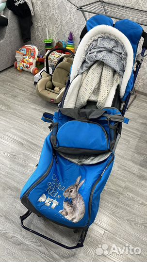 Санки коляска ника