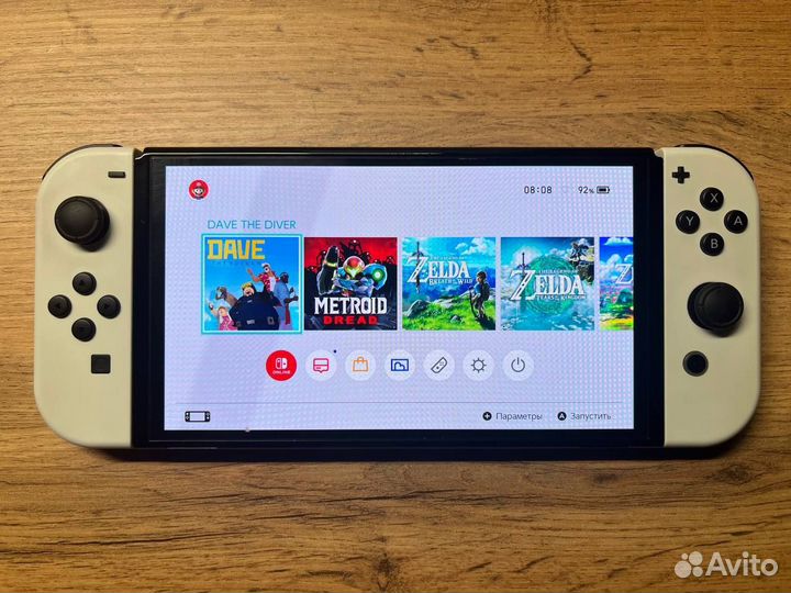 Nintendo switch oled прошитый чип