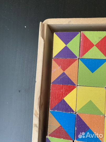 Развивающие кубики Евгения Тихонова, 36 деталей