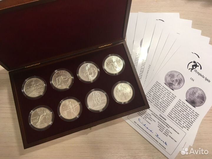 Набор Олимпиада Атланта 1996. Серебро