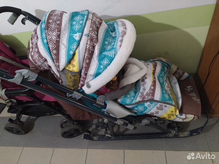 Санки коляска Ника
