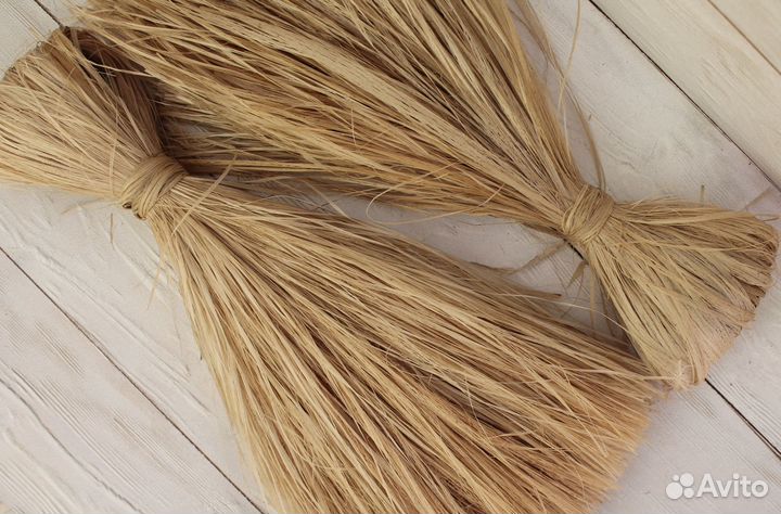 Лыковое мочало 2 шт / лыко / мочалка для бани