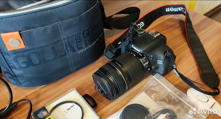 Зеркальный фотоаппарат canon EOS 600D