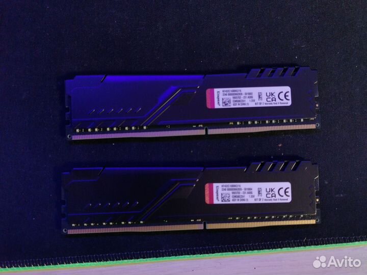 Оперативная память ddr4 16gb 3200 fury