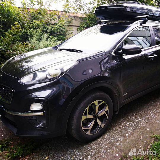 Бокс Terra Drive 500 черный глянцевый на Kia