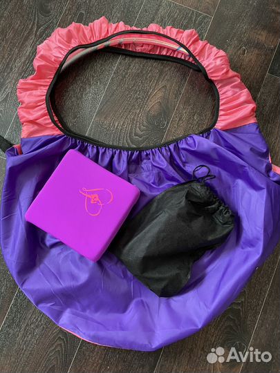 Обруч для гимнастики,скакалка,подушка