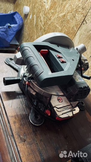 Торцовочная пила metabo ks 216 m