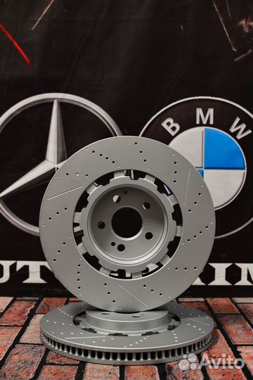 Диск тормозной задний Mercedes-Benz A1674231000