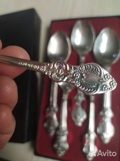 Наборы СССР ложки, вилки мельхиор, серебряные