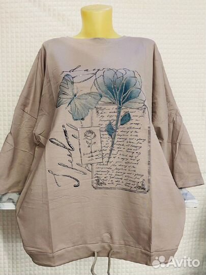 Футболка 54 р до 62 размер