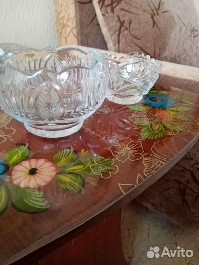 Хрустальная конфетница