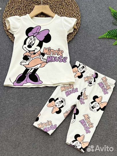 Новый летний комплект с мини маус